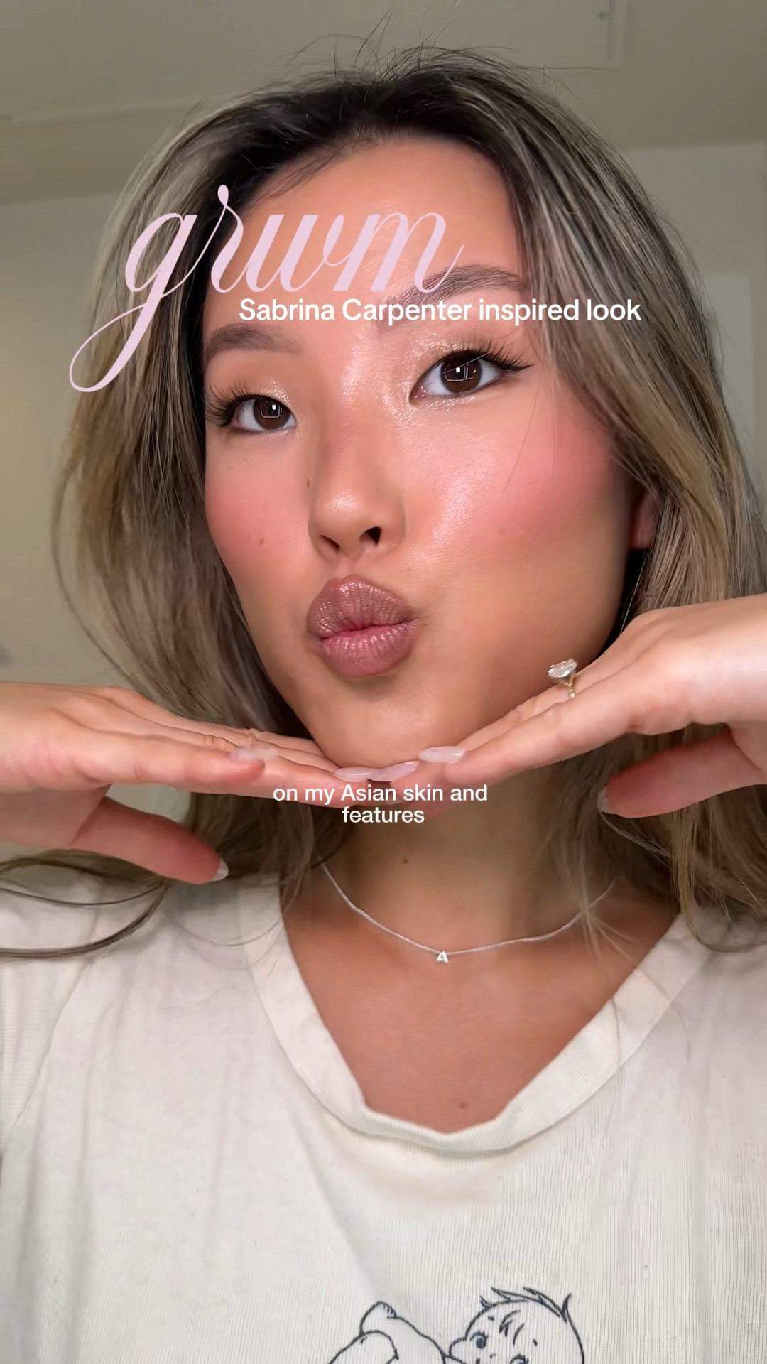 grwm for the sabrina carpenter concert! 🎀🌟

shades:
patrick ta brow lamination gel 
saie glowy super gel in warm glow 
dior beauty foundation stick in 2.5n
saie dew bronze in sand 
saie dew blush in baby 
kosas bronzer sun show in waves
dior backstage glow face palette in 001 universal 
makeup by mario nature palette
patrick ta eye illusion eye shadow in in your dreams 
almay liquid eyeliner 
ilia lip sketch hydration crayon in genre 
fenty beauty gloss bomb stix in blaz’d donut 
laura mercier lip glass in 110 macaron 
milani setting spray 

makeup on asian skin, asian girl makeup, makeup tutorial for asian features, sabrina carpenter makeup, makeup tutorial, full glam makeup tutorial 

#LTKgrwm #LTKBeauty #LTKstorytime