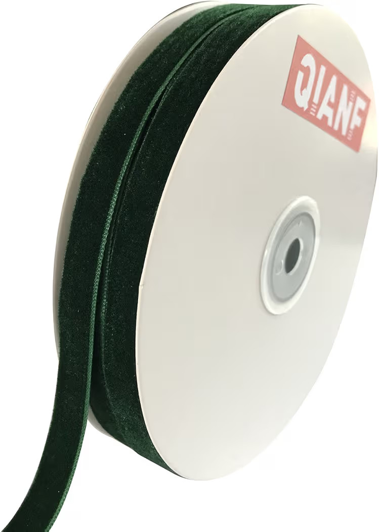 Vintage Hunter Green Velvet Ribbon, 3/8 Inch X 25Yd | Amazon (US)