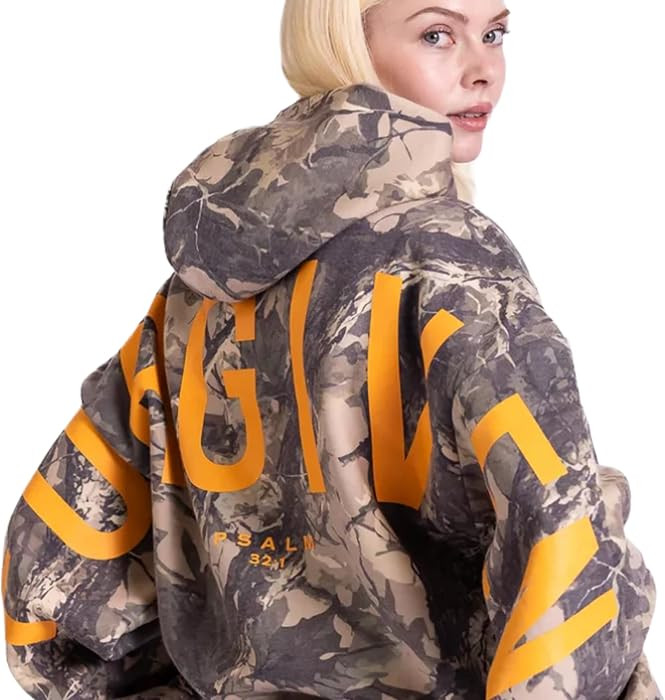 God's Love Overcomes GLO | Kingdom Essential Hoodie | Forgiven | Christian Hoodie | Dark Camo - O... | Amazon (US)
