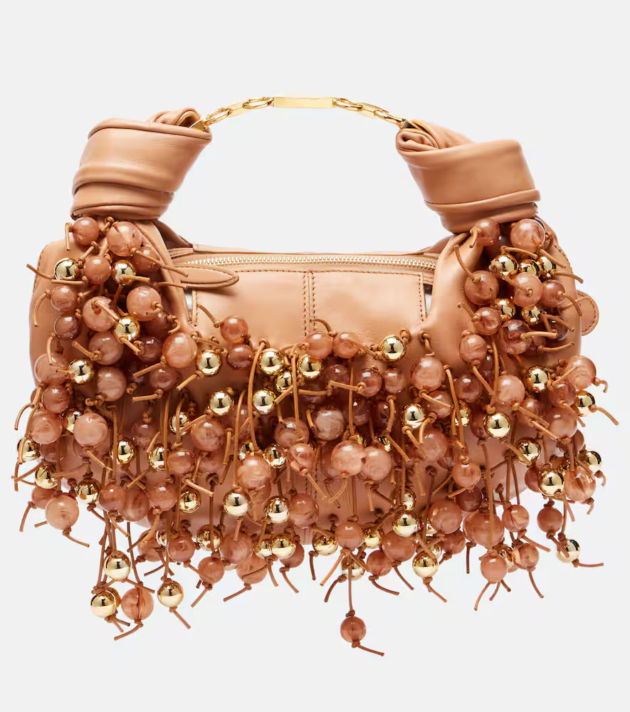 Zimmermann Foam beaded leather shoulder bag | Mytheresa (UK)
