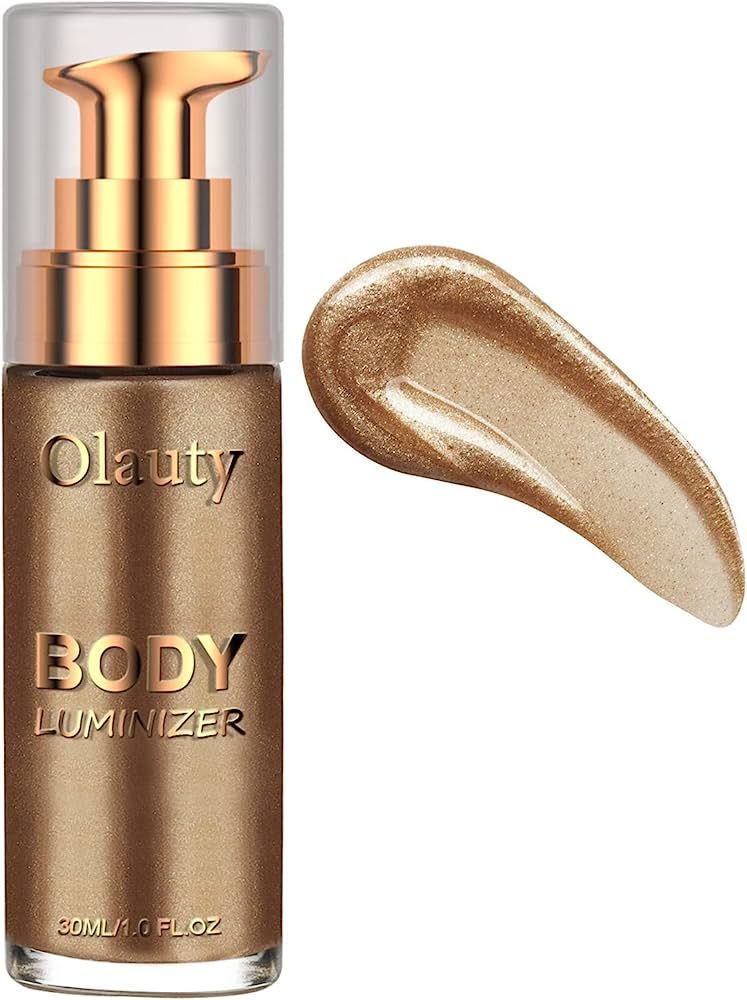 Liquid Illuminator, Firstfly Body Highlighter Makeup Smooth Shimmer Glow Liquid Foundation for Fa... | Amazon (US)