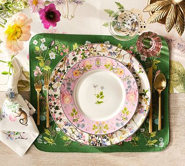 Cynthia Rowley Midsummer Night's Dream Dinner Plate - Set of 4 | Pottery Barn (US)