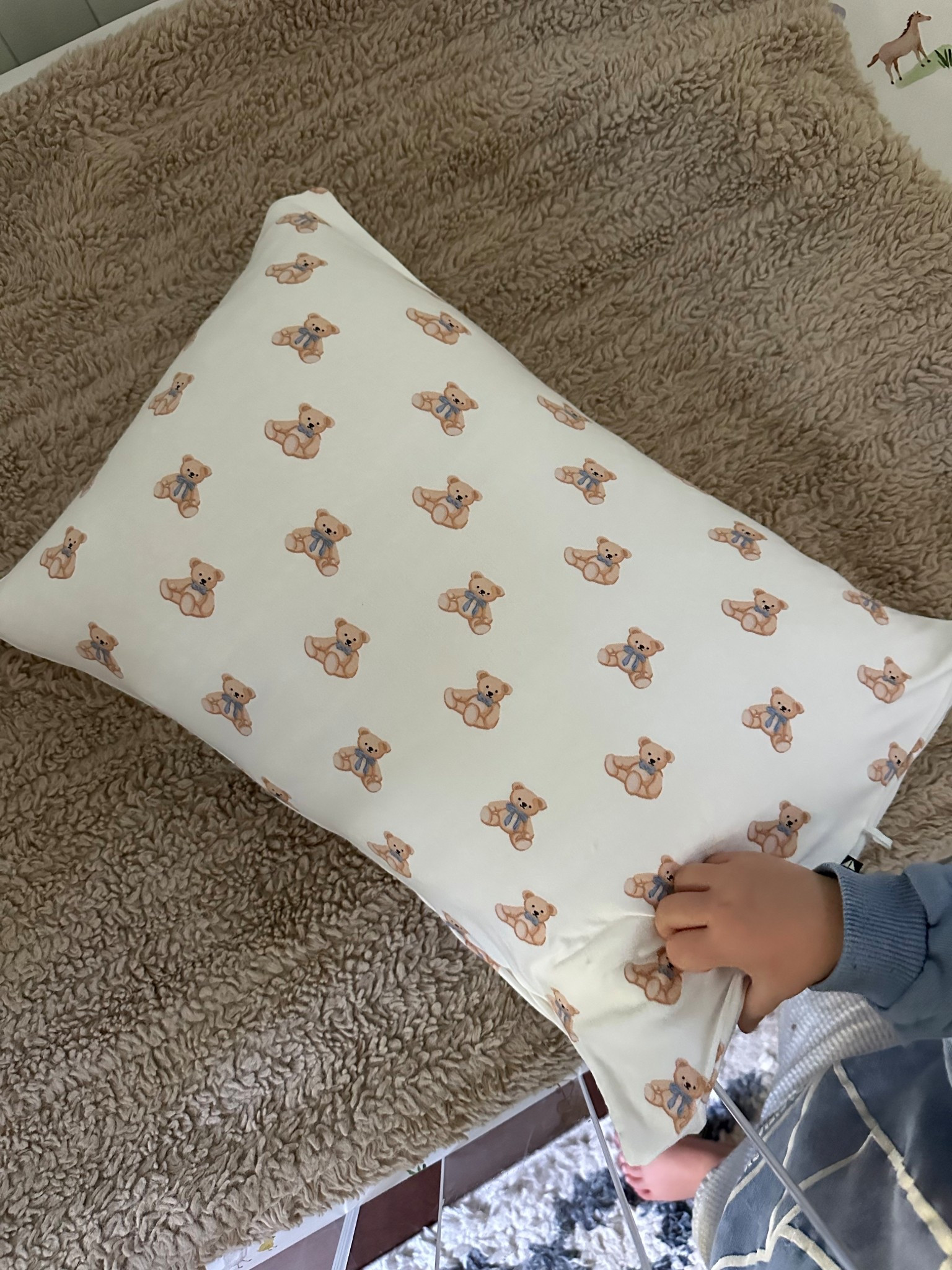 Malcolm’s first pillow why is it so cute 🧸 

#LTKFamily #LTKKids #LTKBaby