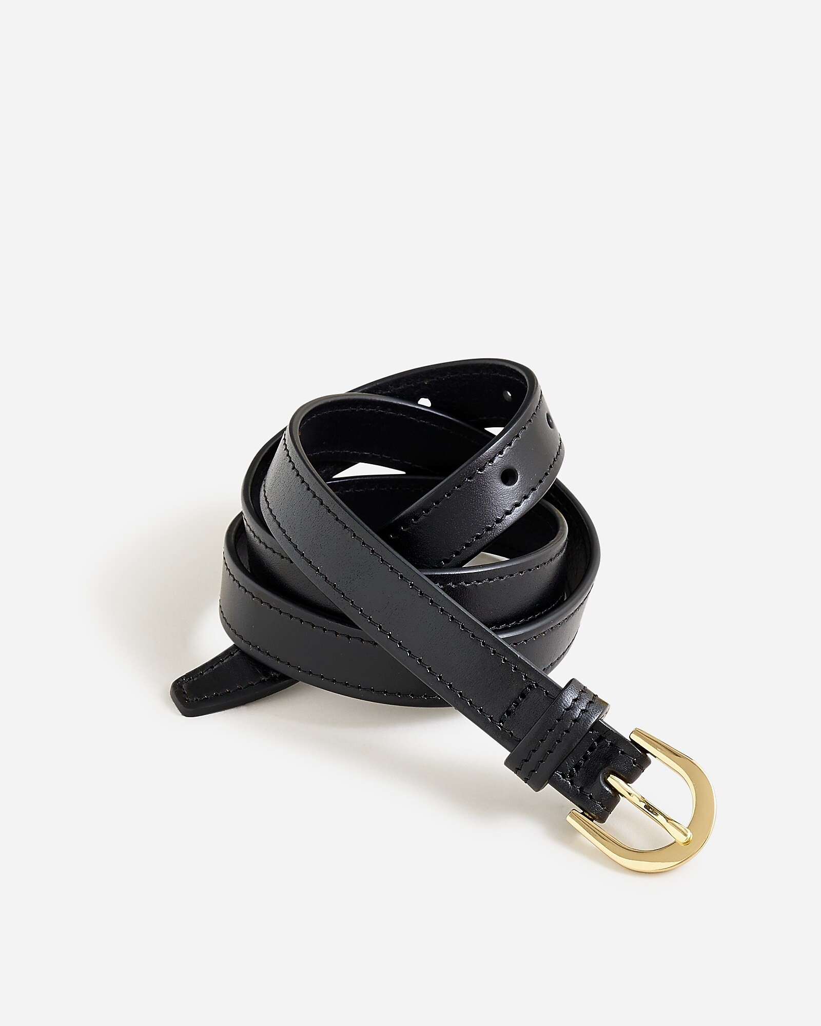 Slim classic belt in Italian leather | J. Crew US