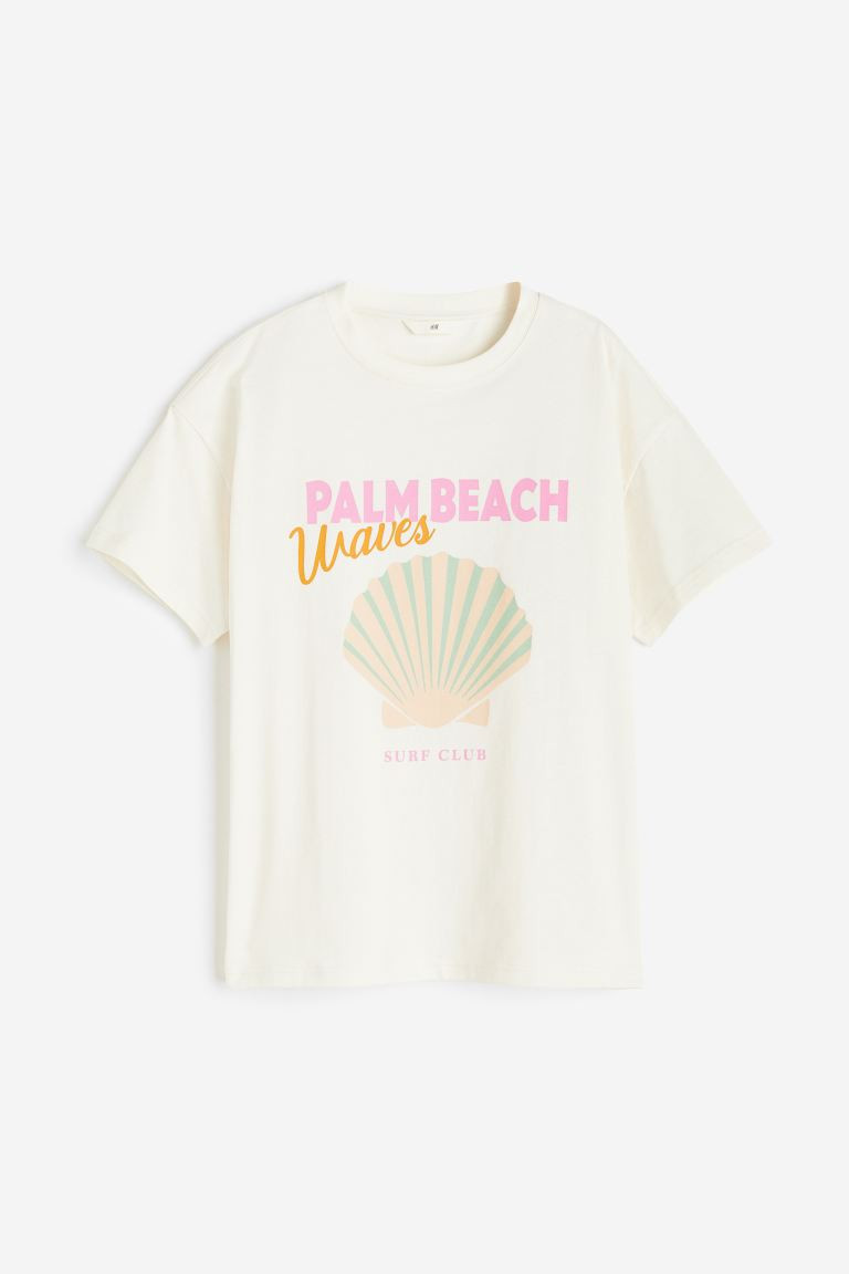 T-Shirt mit Print | H&M (DE, AT, CH, NL, FI)