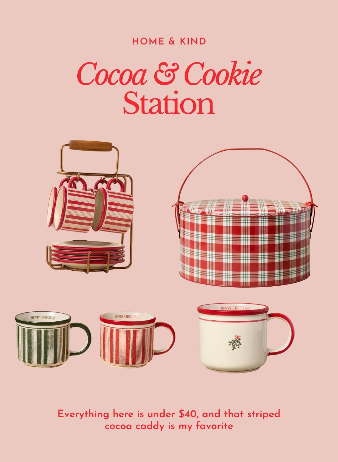 The cutest Target holiday finds for cookies and cocoa!