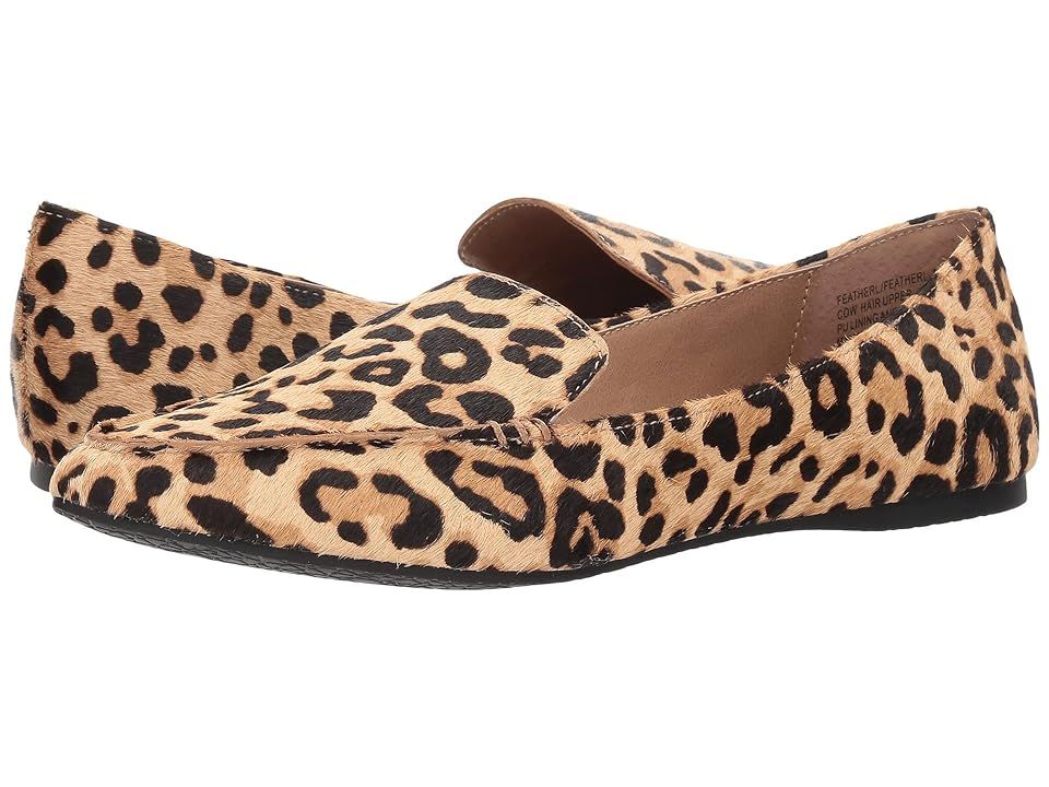 Steve Madden Featherl Loafer Flat (Leopard) Women's Flat Shoes | Zappos