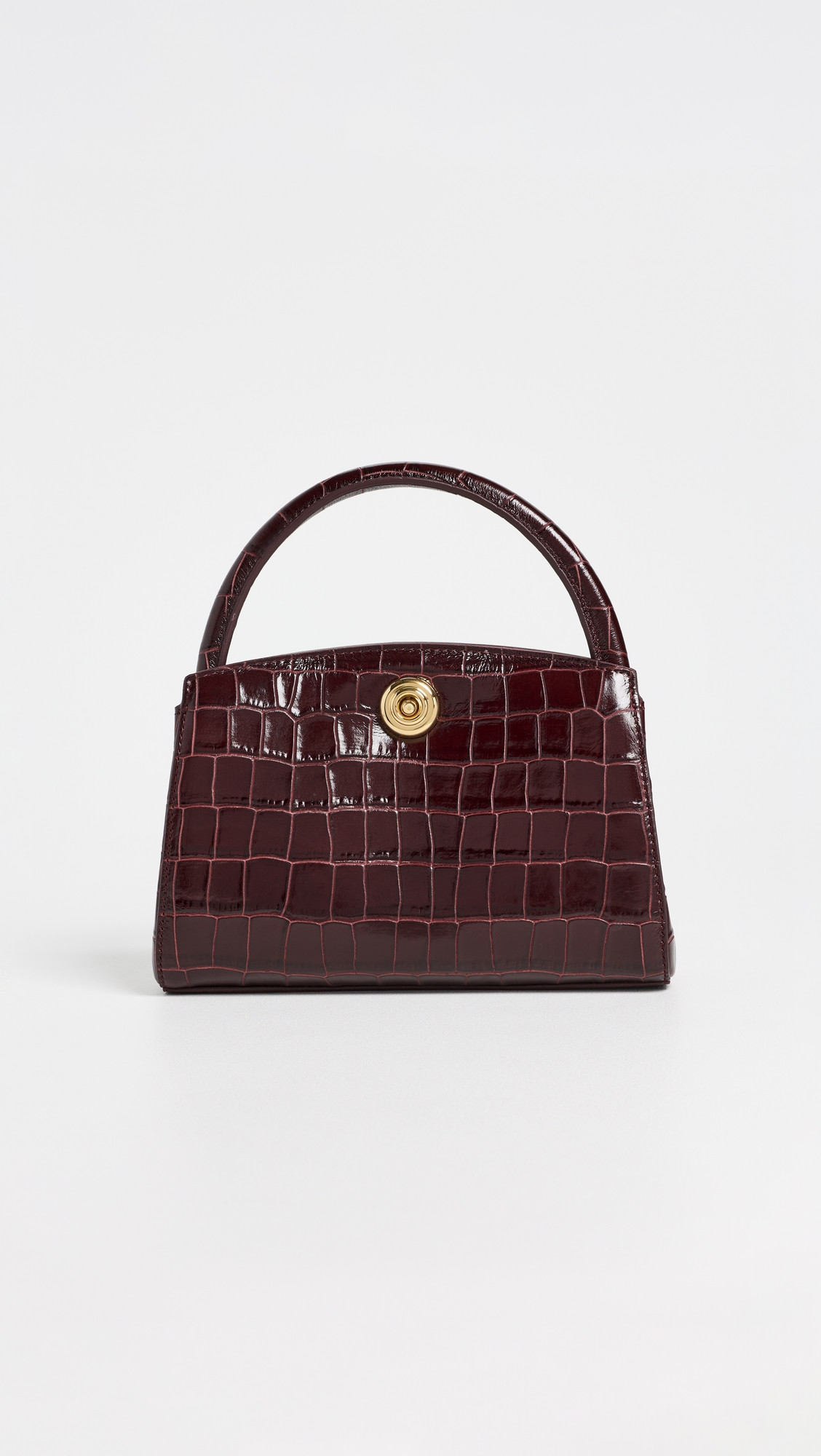 Liffner Pushlock Lady Mini Bag Burgundy/Gold Hardware One Size | Shopbop