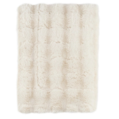 Fab Faux Ivory Throw | Annie Selke