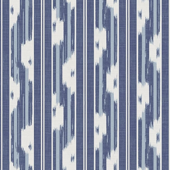 NuWallpaper Waverly Ojai Blue Peel and Stick Wallpaper, WVS6485 | Amazon (US)