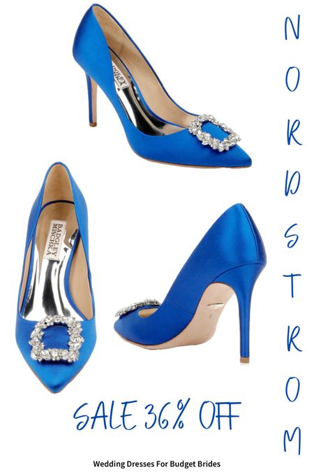 Fairytale crystal and blue high heels from Badgley Mischka Collection at Nordstrom currently 36% off!

#somethingblue #weddingshoes #blueshoes #blueheels #bridalshoes

#LTKSaleAlert #LTKWedding #LTKShoeCrush
