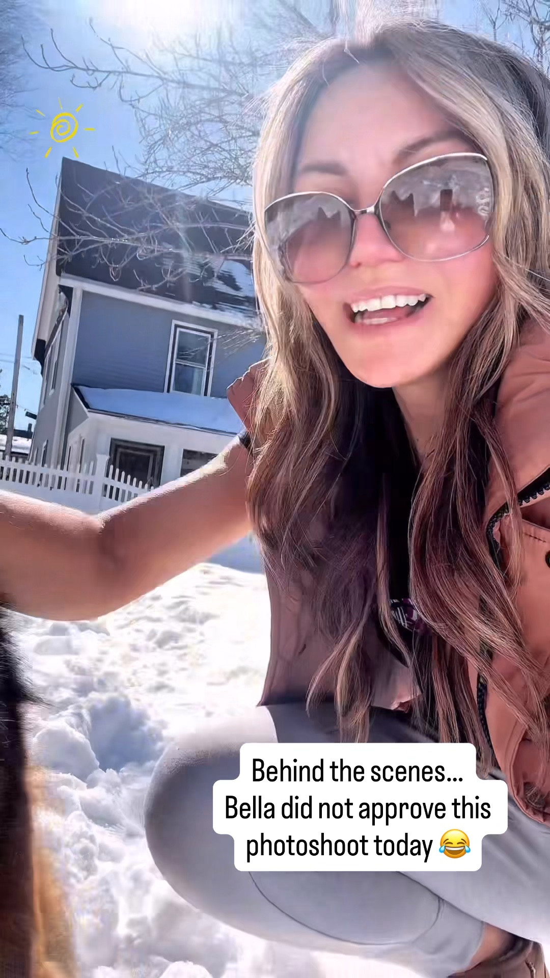 Behind the scenes…
Bella did not approve this photoshoot today 😂

#LTKstyletip #LTKActive #LTKSeasonal