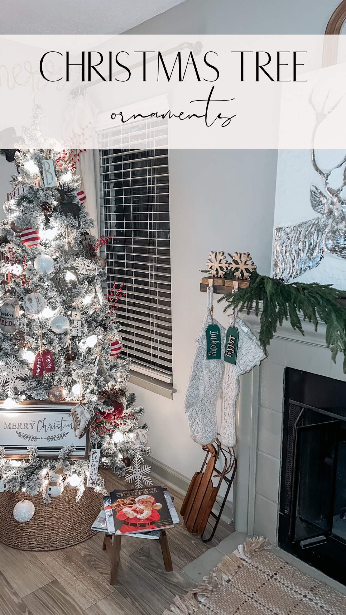 Christmas tree ornaments! 

#LTKSeasonal #LTKHoliday #LTKhome