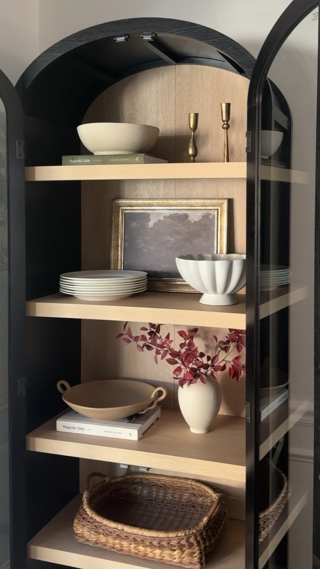 This stunning arch cabinet is finally here, and I’m speechless! 😱

At 76 inches tall, the light wood against the black gives it that perfect organic modern vibe, and the arch detail is everything!

It sold out everywhere , but it’s finally back in stock! 🫶

#HomeInspo
#ModernDesign
#OrganicModern
#CabinetGoals
#FurnitureFinds
#InteriorObsessed
#TrendingNow
#DesignDetails
#ArchCabinet
#DecorCrush

#LTKStyleTip #LTKVideo #LTKHome