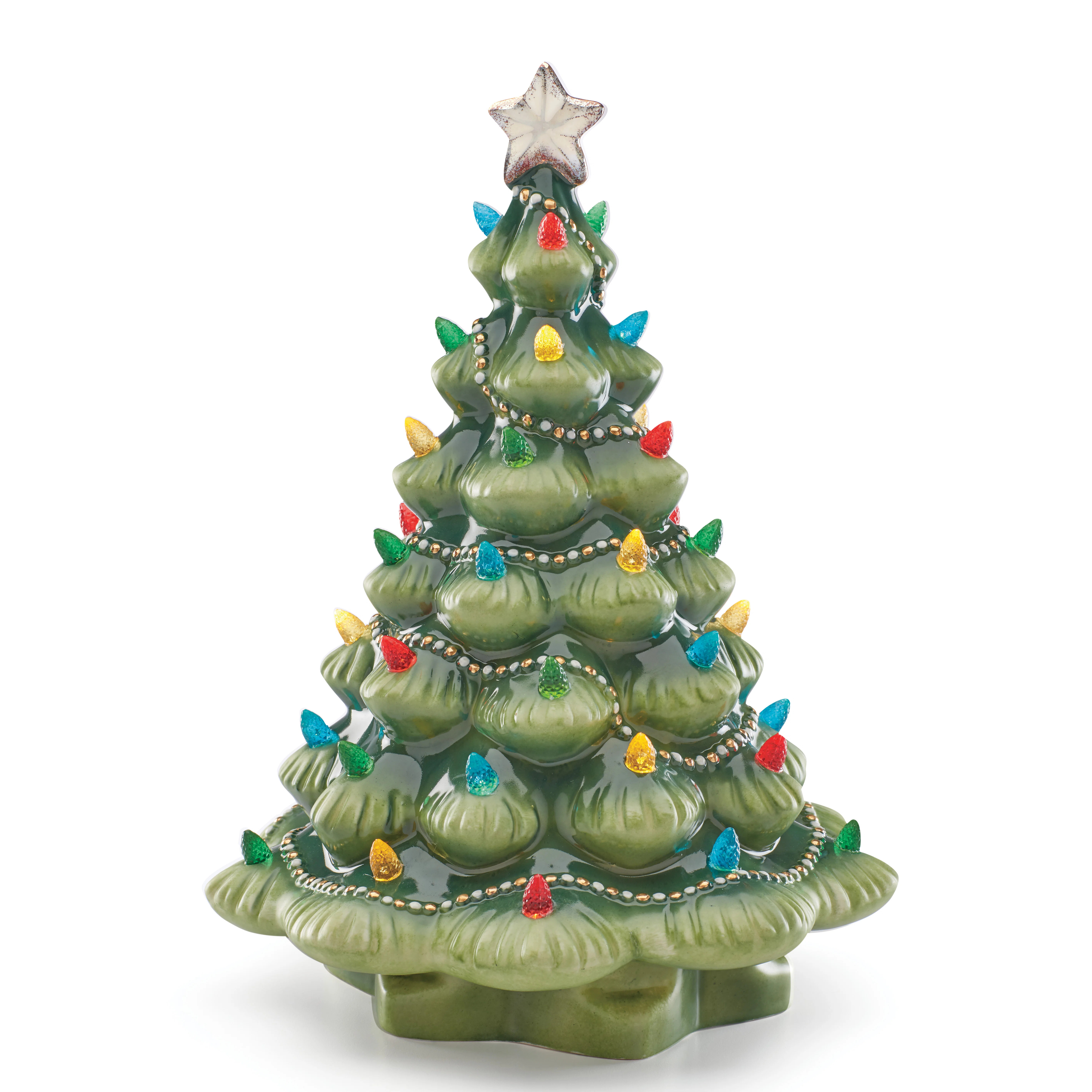 Treasured Traditions Light-Up Tree Figurine | Wayfair North America