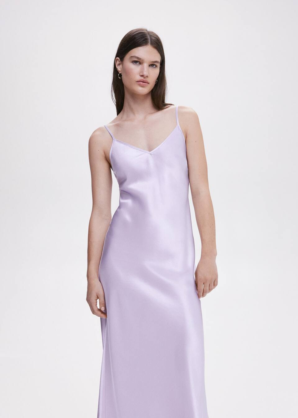 Satin camisole dress | MANGO (US)