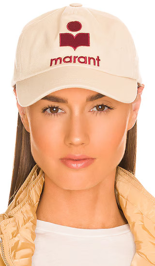 Tyron Hat in Ecru & Red | Revolve Clothing (Global)