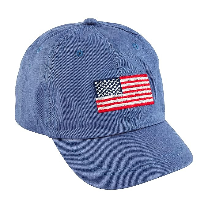 Mud Pie Flag Embroidered Hat | Amazon (US)