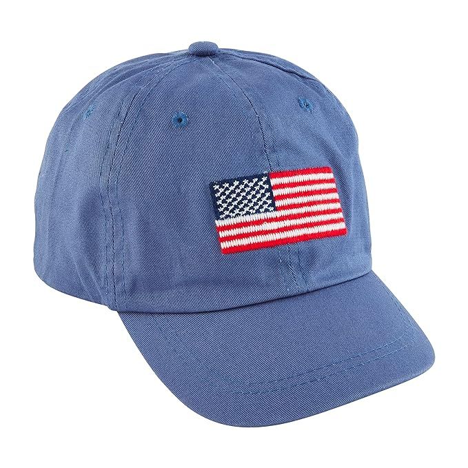 Mud Pie Flag Embroidered Hat | Amazon (US)