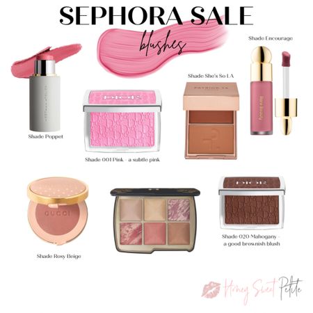 blushes on sale with the Sephora sale 

Sephora 
Sephora holiday dale 
Beauty 
Blushes 
Makeup 

#LTKHolidaySale #LTKbeauty #LTKGiftGuide