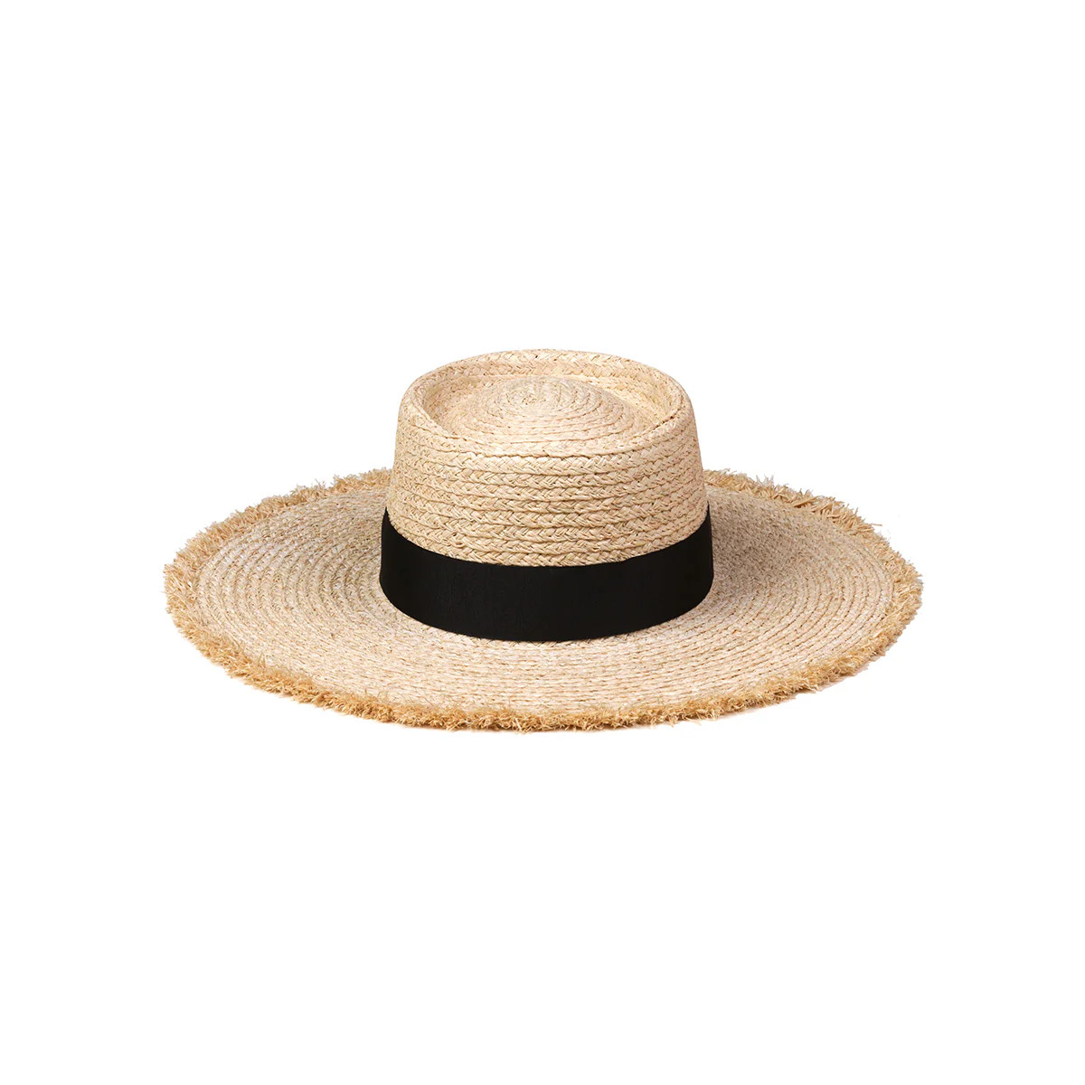 Kids The Ventura - Straw Boater Hat in Natural | Lack of Color | Lack of Color AU