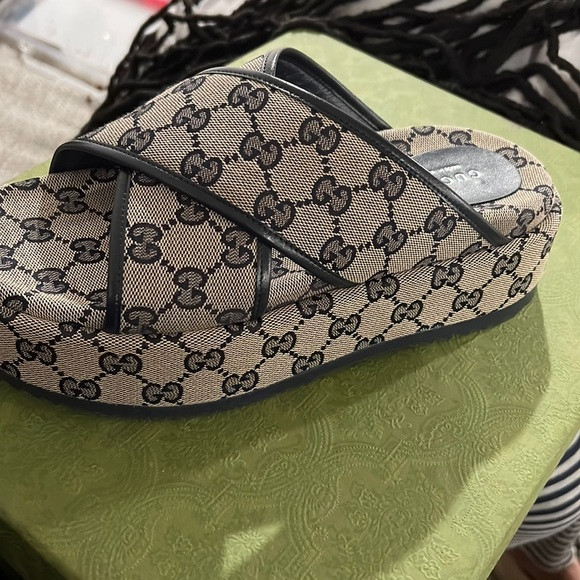 Gucci Platforms Slides Brand New | Poshmark