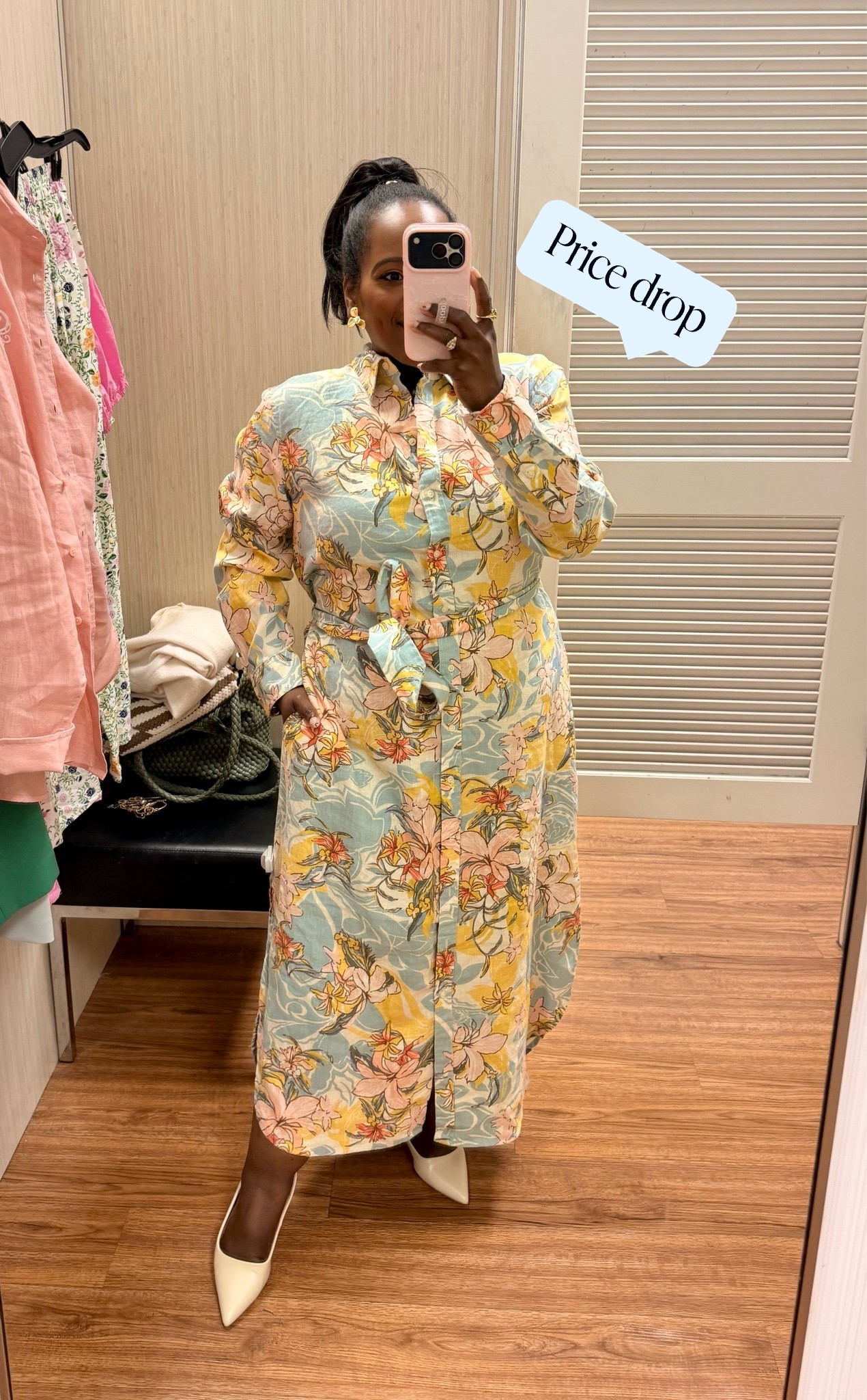 This Lauren Ralph Lauren Floral linen shirtdress from @Belk just got marked down!

#LTKSaleAlert #LTKMidsize #LTKWorkwear