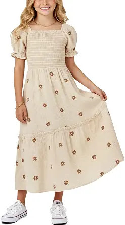 Sunny Spirit Girls Summer Dresses Tween Maxi Cotton Floral Dress 5-14 Years | Amazon (US)