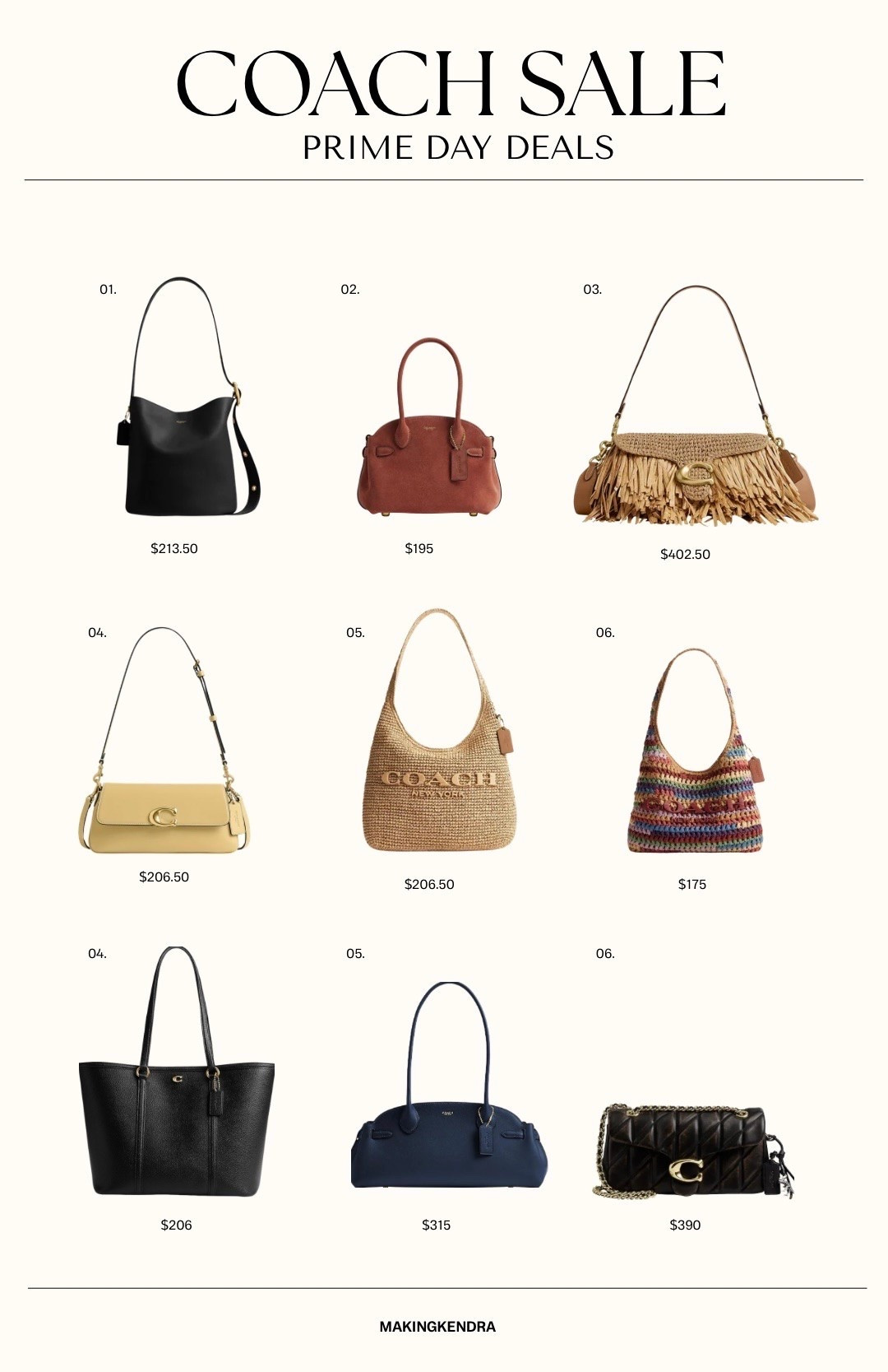 Coach sale!