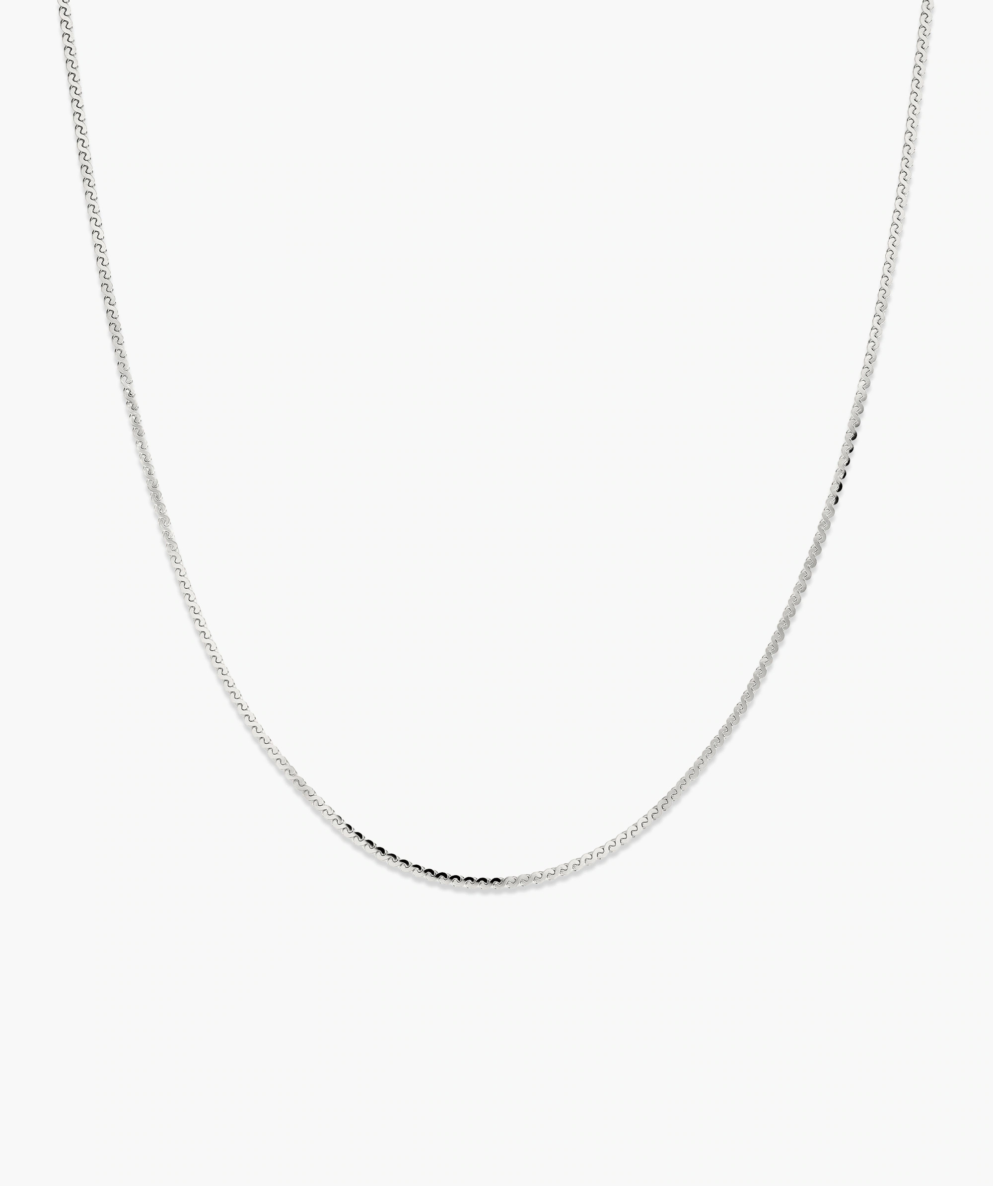 Serpentine Chain Necklace  - Jewelry | Mejuri | Mejuri Fine Crew