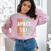 Retro Apres Ski Mountain Sweatshirt, Skiing Sweater, Winter Sports Shirt, Snowboarding Crewneck, Sport Lovers Top, Skier Gear Apparel | Etsy (US)