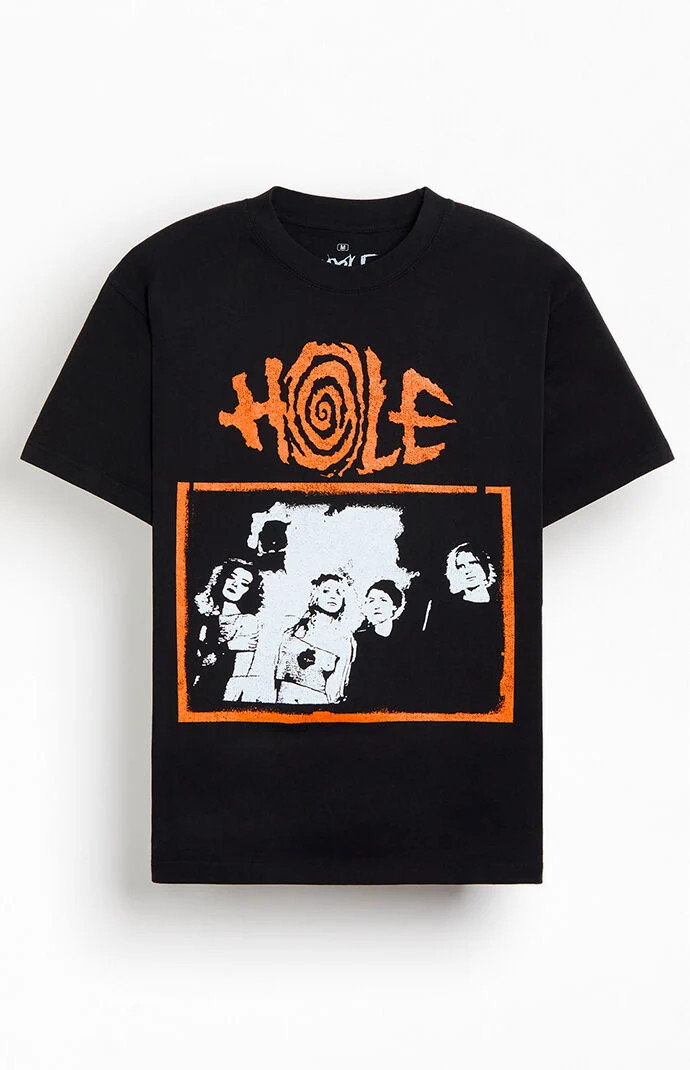 Men's Hole Band T-Shirt in Black - Size Small | PacSun
