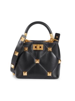 Valentino Garavani Small Rockstud Leather Shoulder Bag on SALE | Saks OFF 5TH | Saks Fifth Avenue OFF 5TH