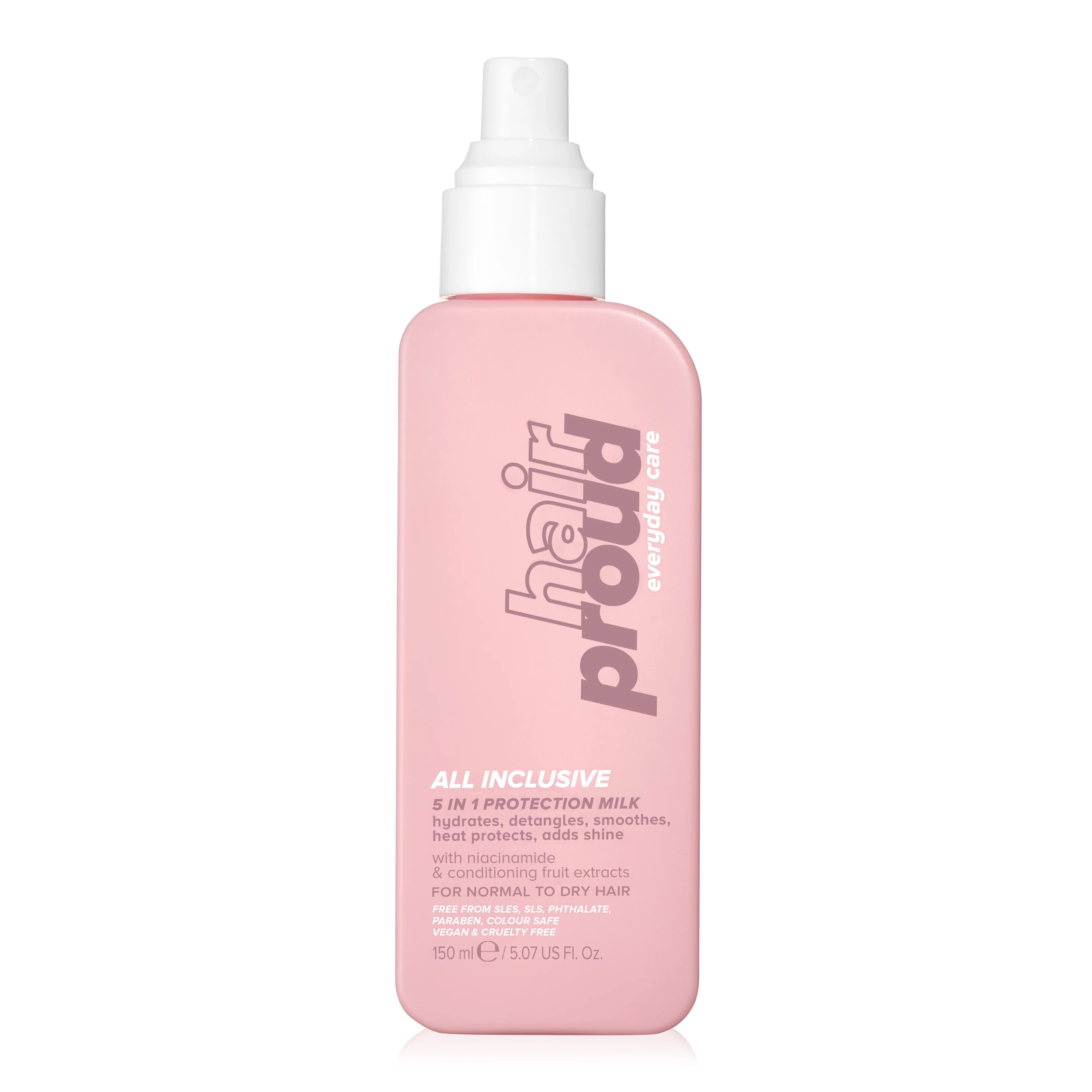 Hair Proud, 5-in-1 Protection, All Inclusive Leave-in Spray with Niacinamide, 5.07 fl oz | Walmart (US)