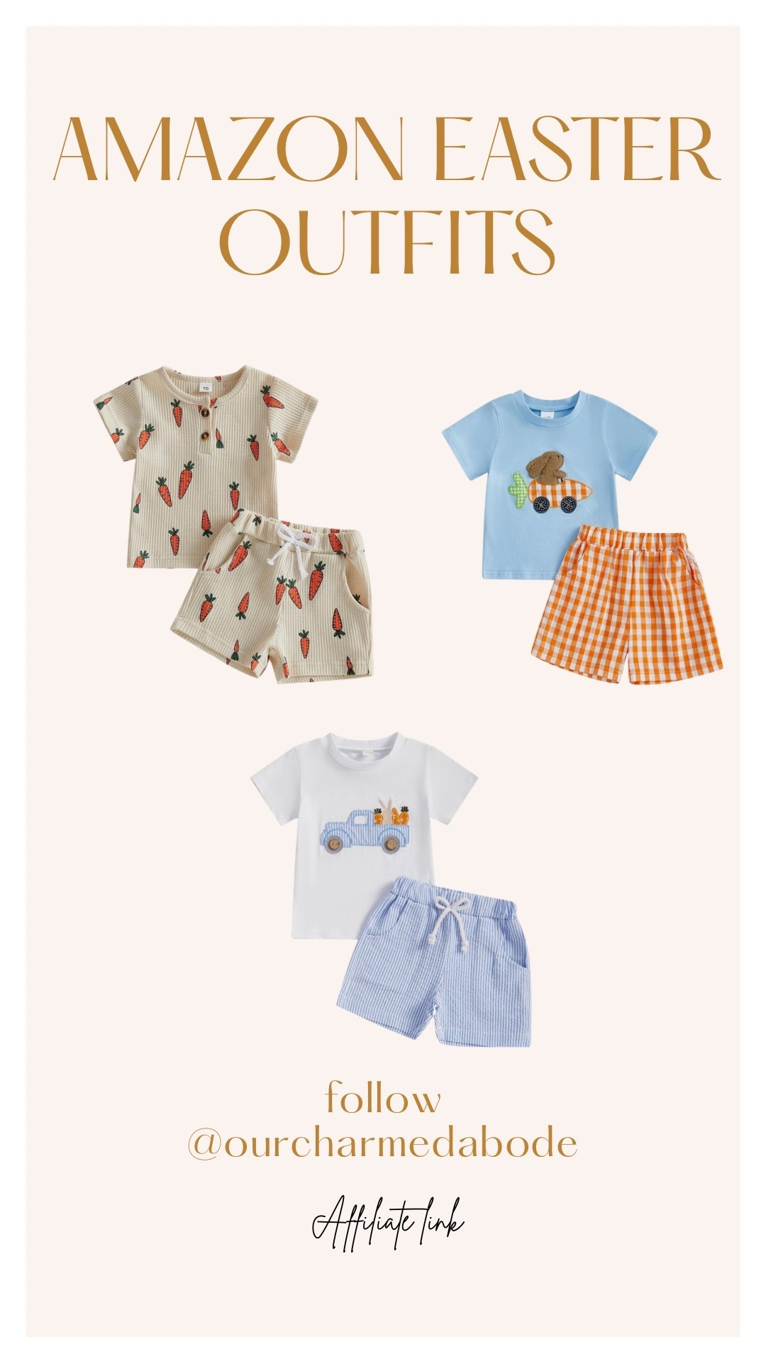 Amazon Easter outfits for little boys! All under $15 for the set 

#LTKmomlife #LTKgrwm #LTKKids