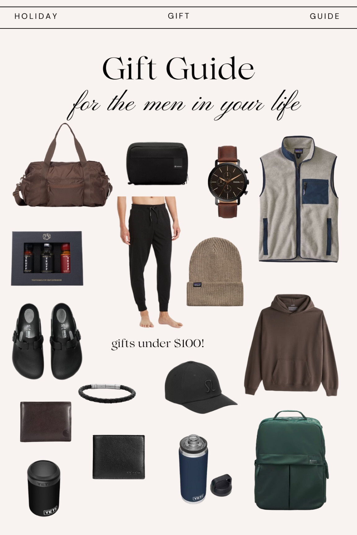 gift guide for: the men in your life🌟

#LTKHoliday #LTKGiftGuide #LTKSeasonal