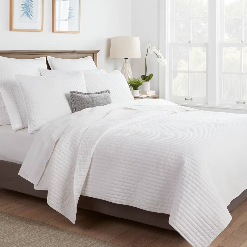 Washed Cotton Sateen Quilt - Threshold™ | Target