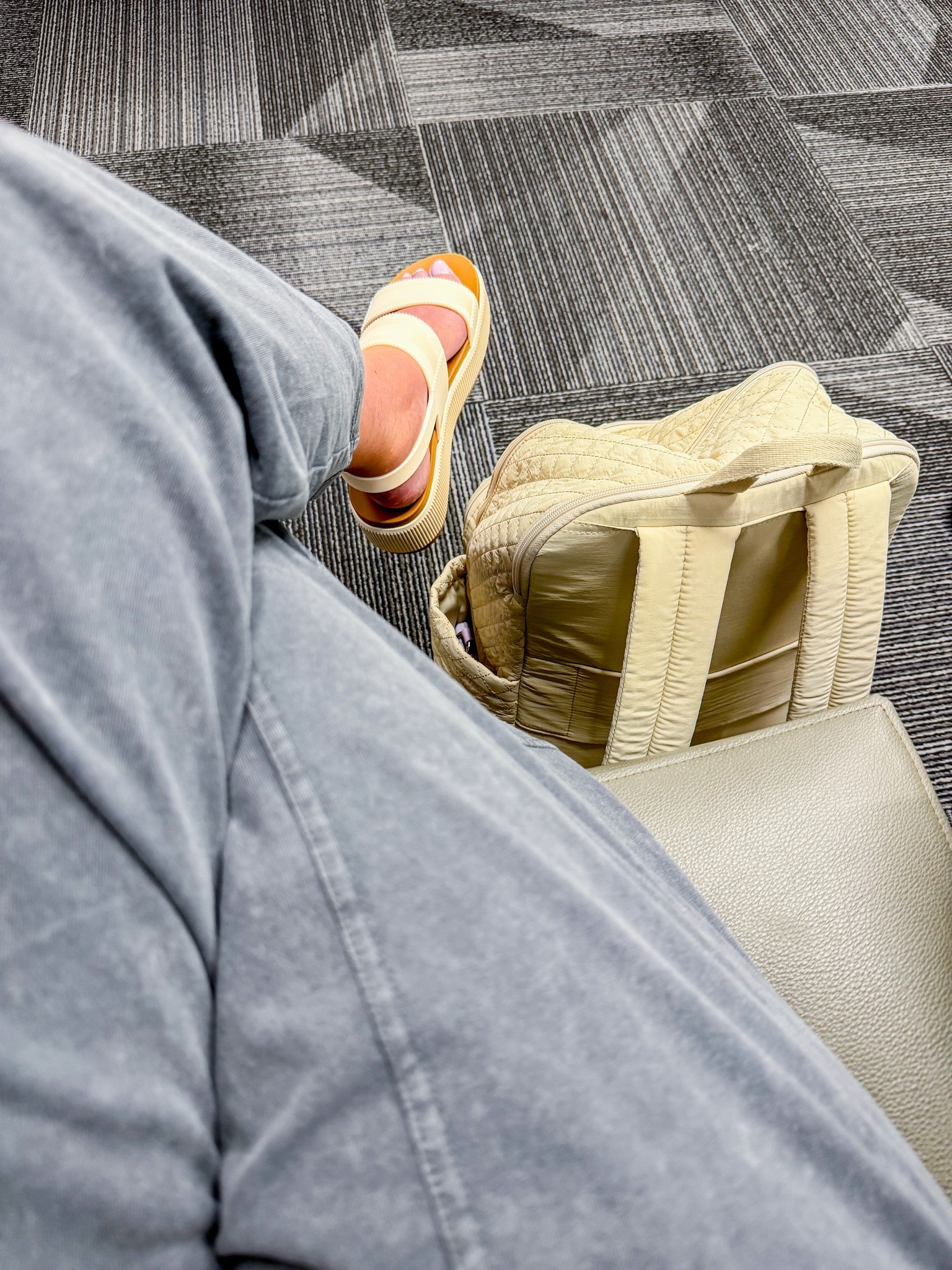 Travel OOTD. Pants and sandals (Reef look for less) currently on sale. 


#LTKTravel #LTKootd