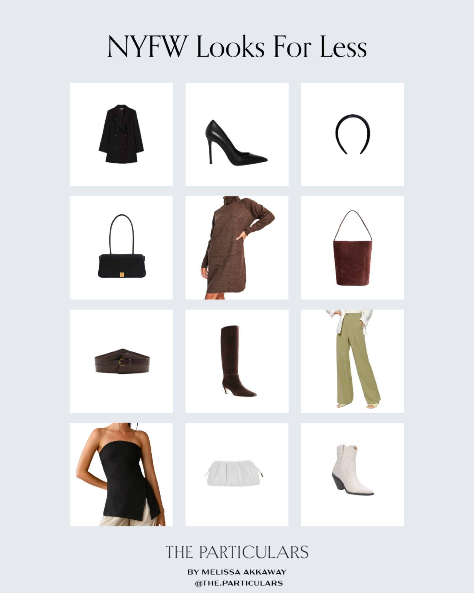 NYFW Looks for Less! 

#fashion #newyorkfashionweek #celebstyle #streetstyle #affordablestyle #dupes

#LTKstyletip #LTKshoecrush #LTKfindsunder100