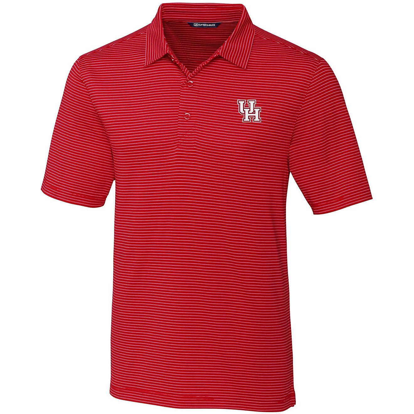 Cutter & Buck Men's University of Houston Forge Pencil Stripe Polo | Academy Sports + Outdoors