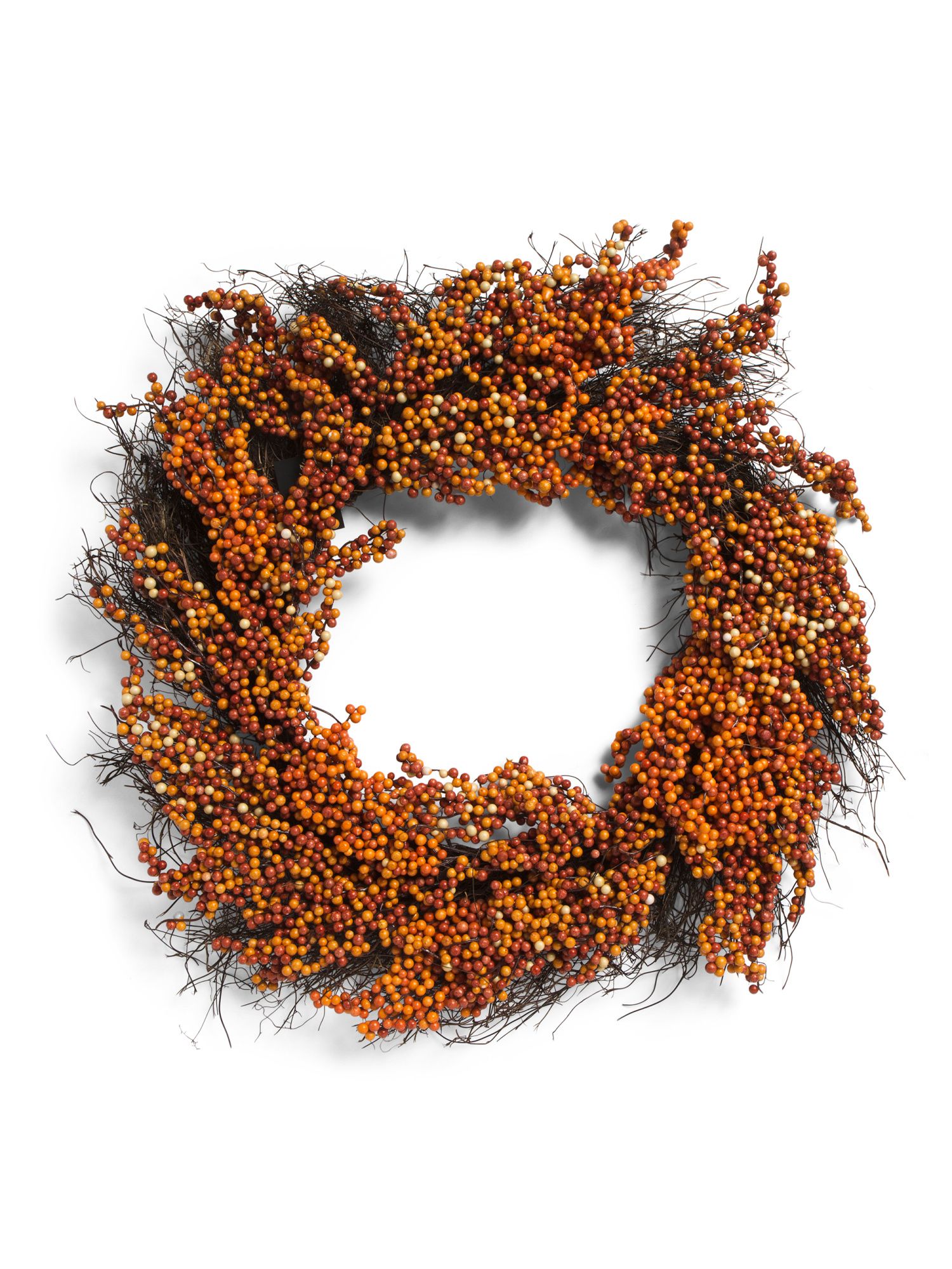 30in Fall Mini Berry Wreath | TJ Maxx