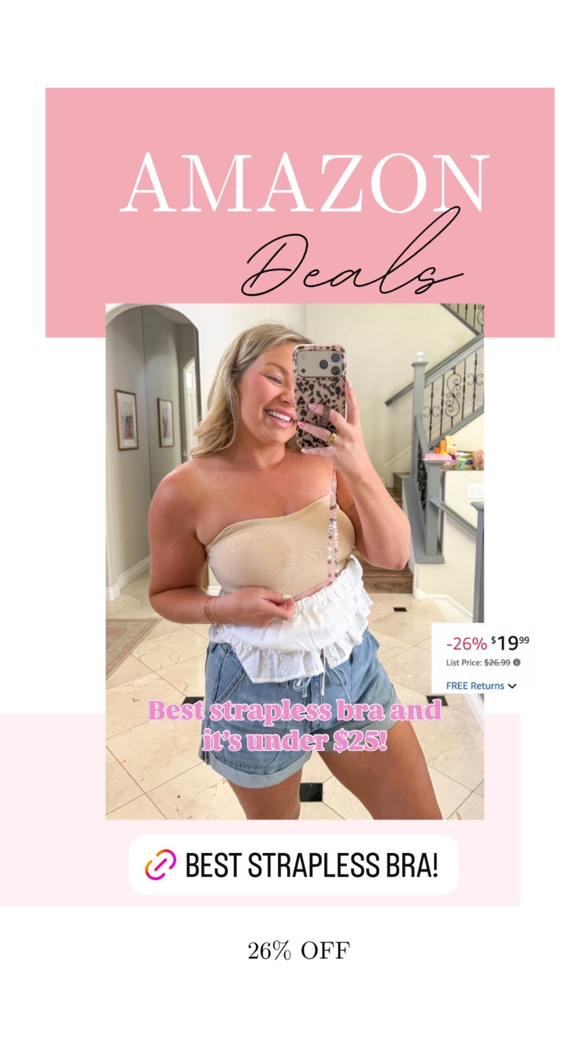Best strapless bras on Deal right now! Perfect for summer outfits and dresses!! @oeak_official

#LTKSeasonal #LTKMidsize #LTKSaleAlert