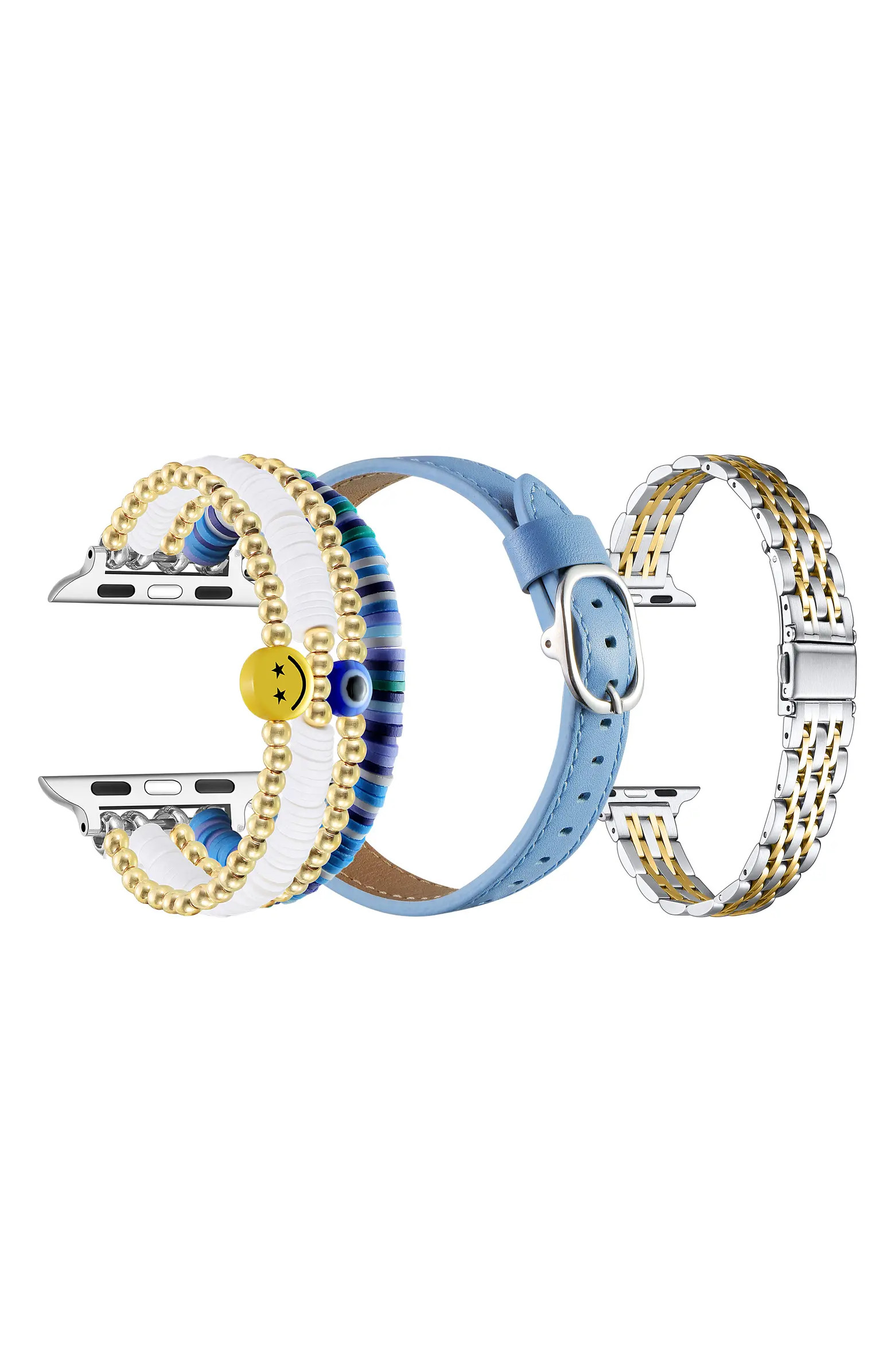 The Posh Tech Set of 3 Apple Watch® Watchbands | Nordstrom | Nordstrom