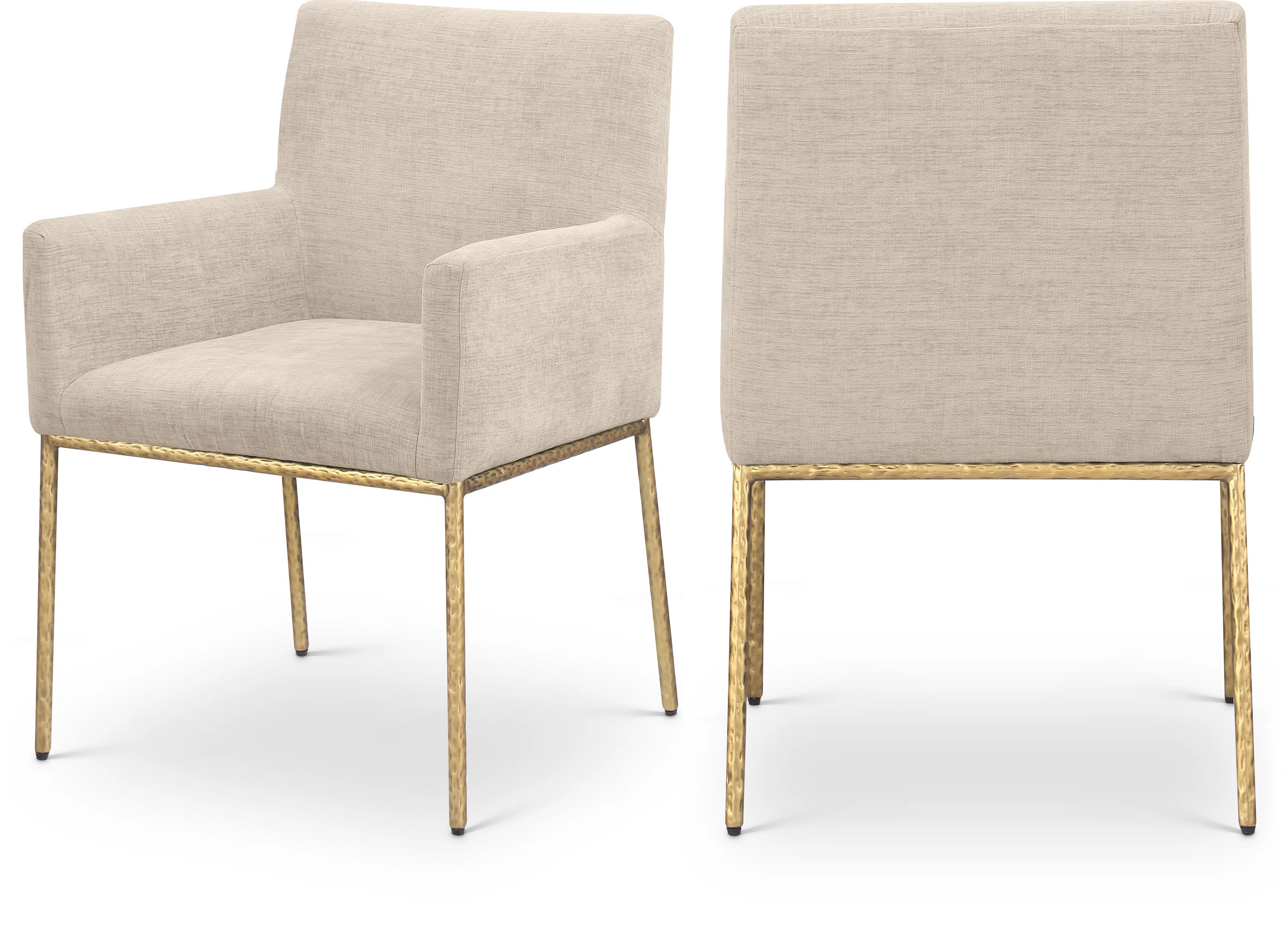 Khaliya Chenille Fabric Dining Chair (Set of 2) | Wayfair North America