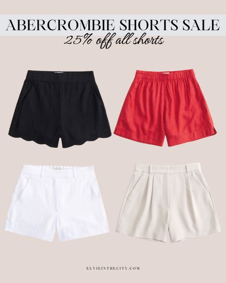 Abercrombie shorts are 25% off right now, including these trouser and linen shorts.

Casual shorts, trouser shorts, linen blend shorts, resort wear, summer outfit, spring outfit, fashion over 40

#LTKSaleAlert #LTKStyleTip #LTKFindsUnder100