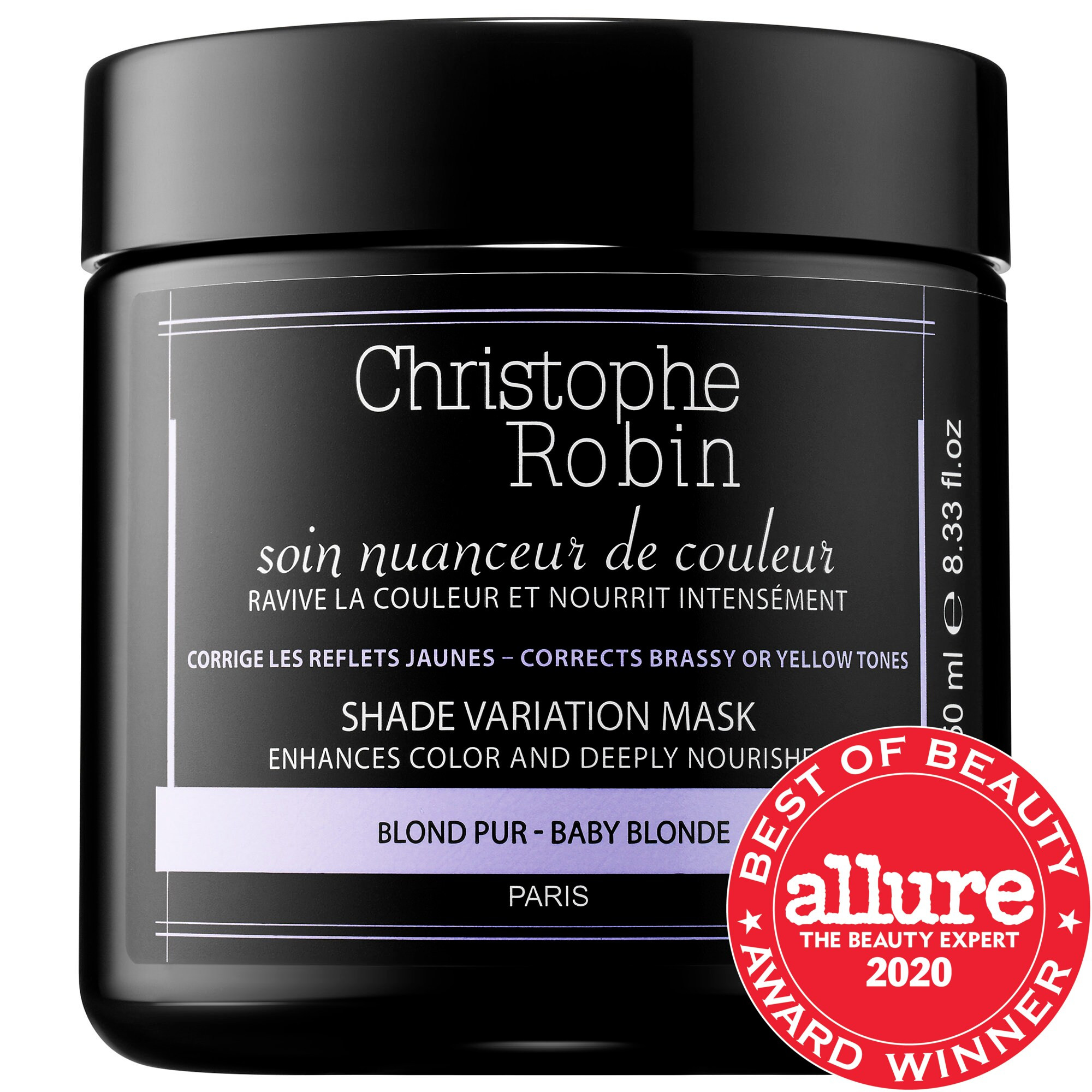 Christophe Robin Shade Variation Hair Mask - Baby Blonde 8.33 oz/ 246 mL | Sephora (US)
