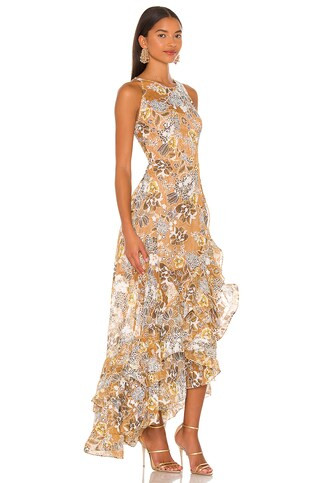 Bronx and Banco Sicilia Ruffle Dress in Multi from Revolve.com | Revolve Clothing (Global)