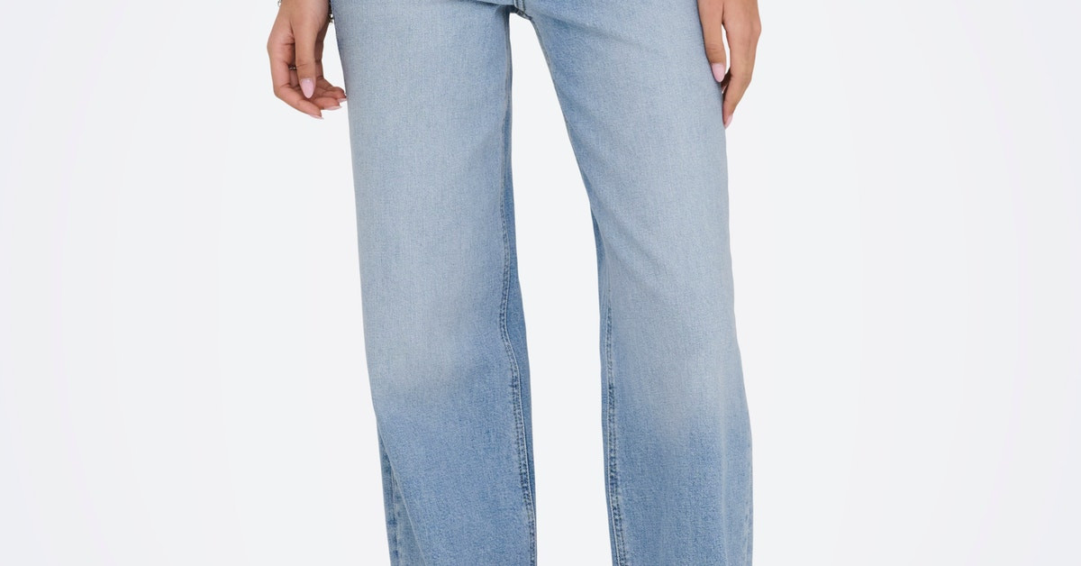 ONLJuicy life wide high-waist jeans | ONLY® | Only.com