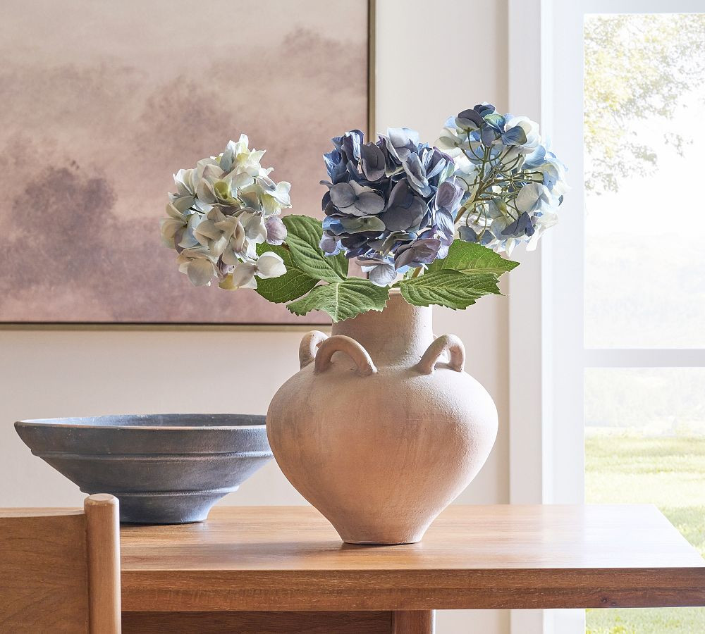Faux Blue Hydrangea Bundle | Pottery Barn (US)