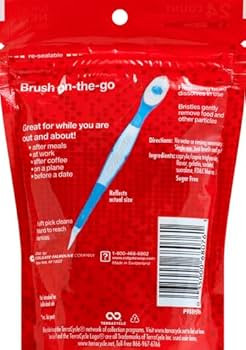Colgate Max Fresh Wisp Disposable Mini Toothbrush, Peppermint, 24 Count | Amazon (US)